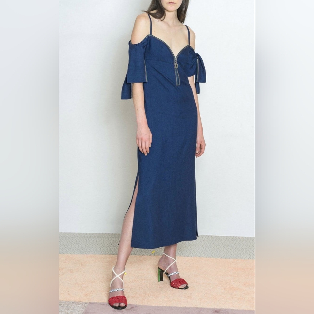 NWT Edun poplin dress